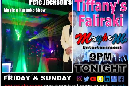 Pete Jackson's Music & Karaoke Show Tiffany's Faliraki Rhodes Greece