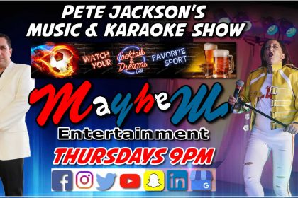 Pete Jackson's Music & Karaoke Show Cocktails & dreams Lothiarikaa