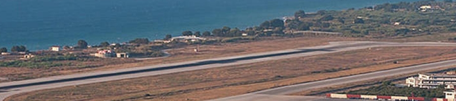 RHO Rhoes Greece airport shut 2020