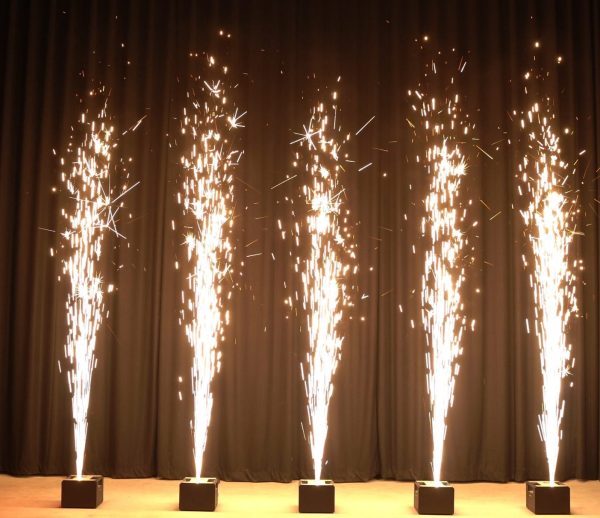 Cold-Spark Floor Sparklers Sparklers for hire for effect or 1st dance Cold-Spark Floor Sparklers