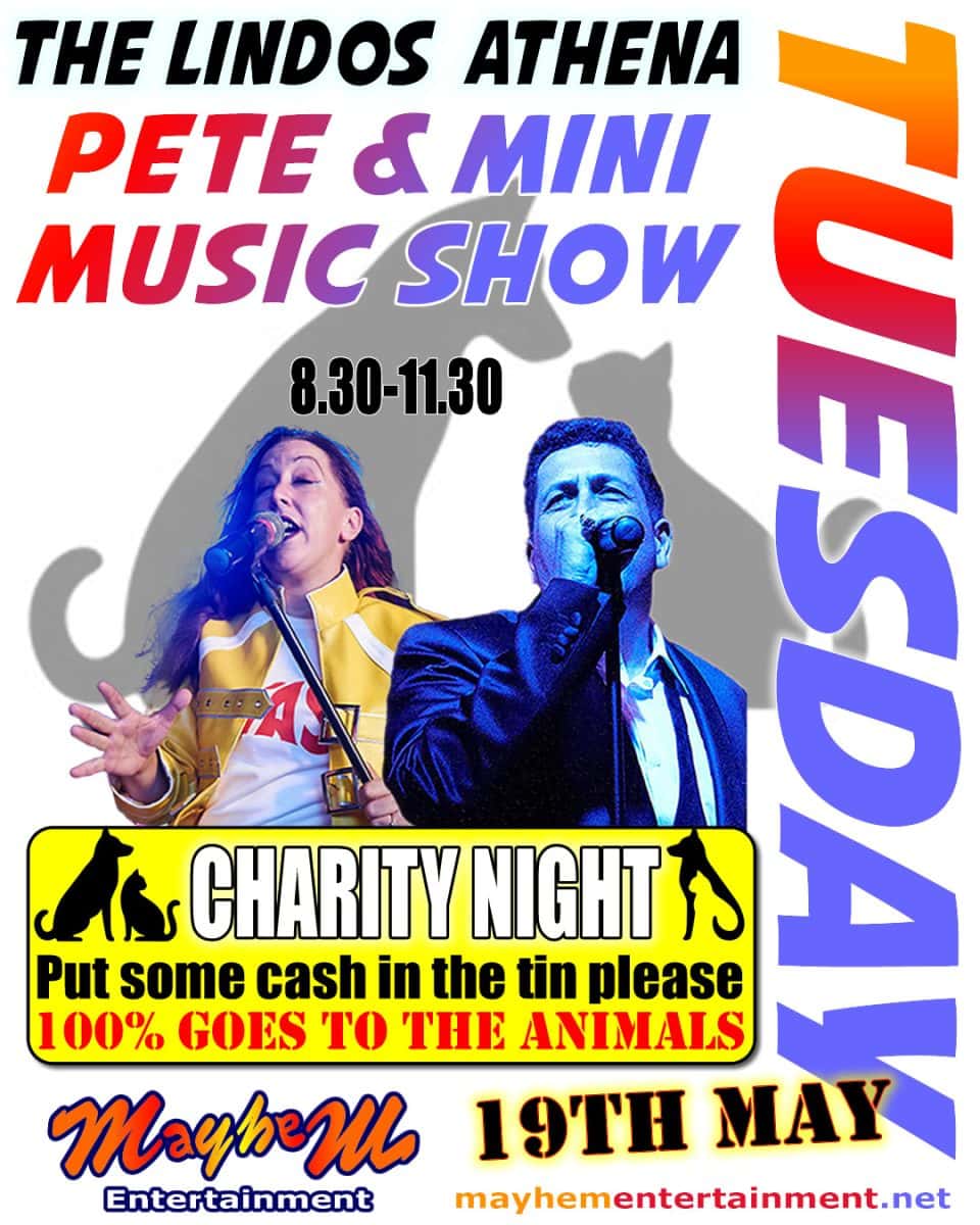 Charity Night The Lindos Athena Hotel 