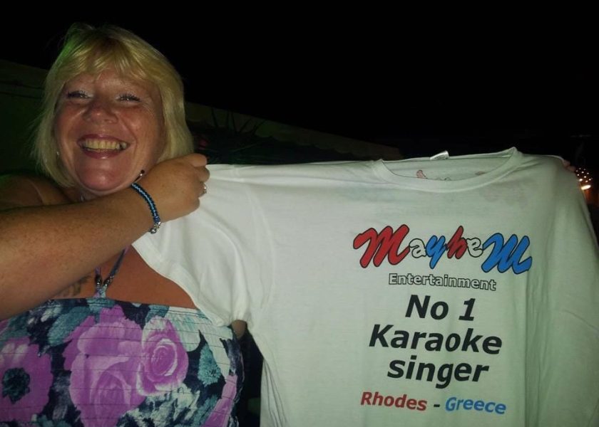 number 1 Karaoke singer Mayhem Entertainment T-shirt